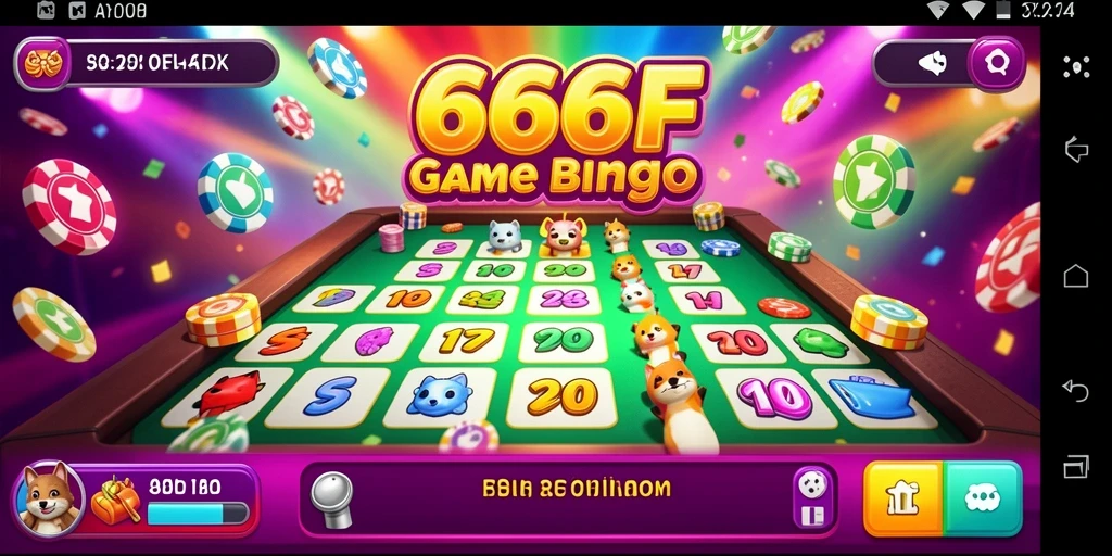 Tampilan gameplay Bingo yang menarik dan seru.