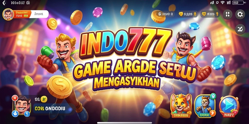 Tampilan gameplay dinamis INDO777 yang mengasyikkan.
