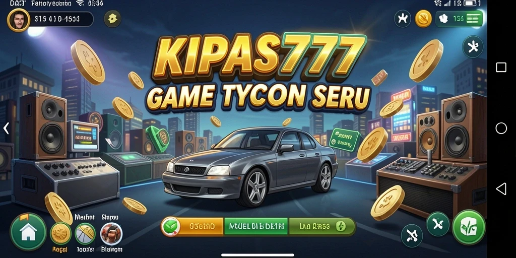 Tampilan gameplay KIPAS777 yang seru dan dinamis.