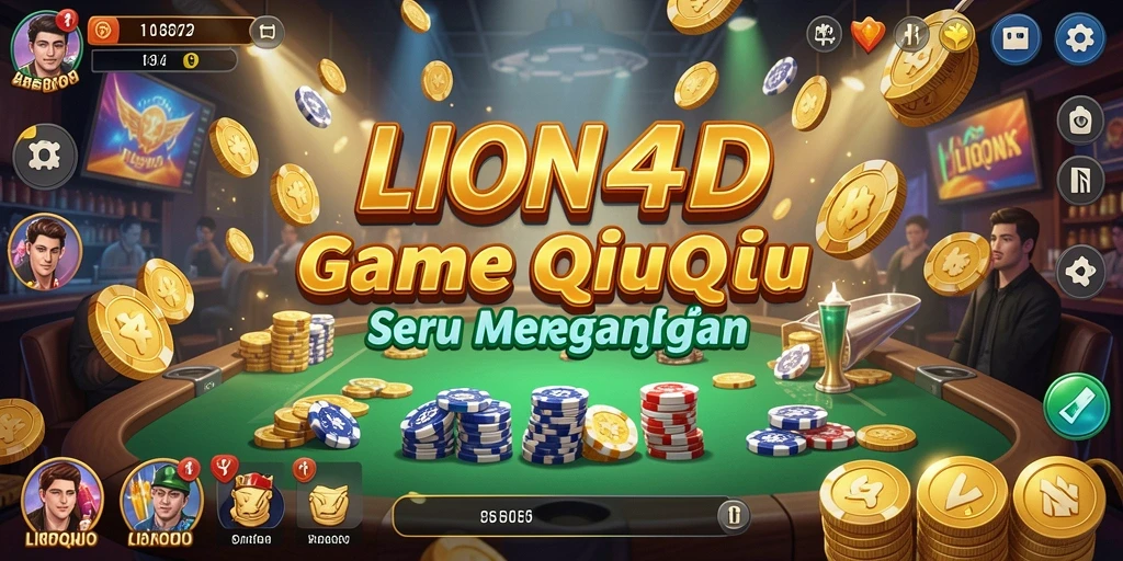 Screenshot gameplay menampilkan strategi QiuQiu yang seru.