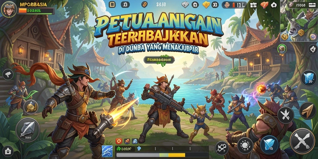 Tampilan menakjubkan dunia terbuka dalam MPO88ASIA.