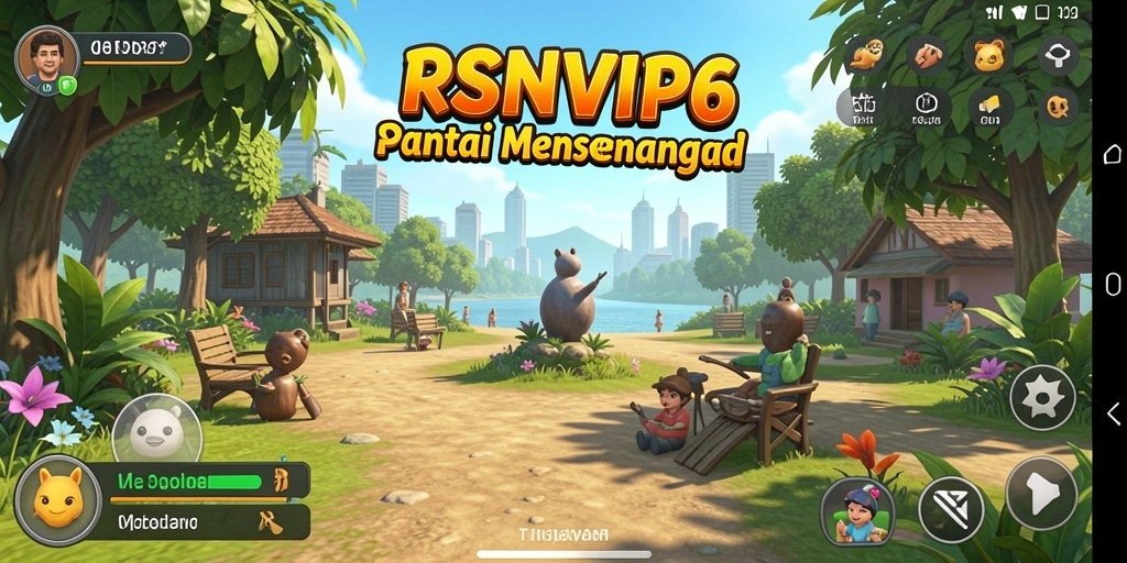Screenshot gameplay RSNVIP6 yang menunjukkan suasana seru dan menyenangkan.