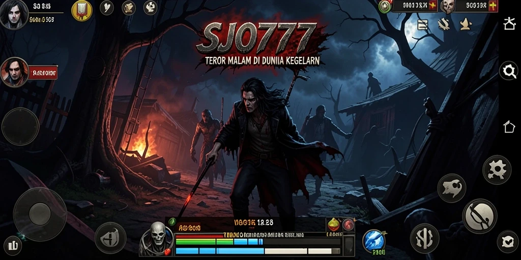 Menampilkan aksi menakutkan dalam gameplay SJO777